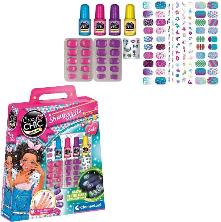Actual product image Clementoni Crazy Chic - Fluo Nails
