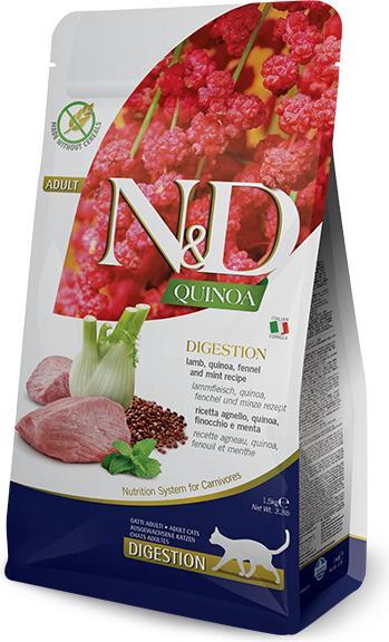Image du produit Farmina Nourriture sèche N&D Quinoa Digestion Agneau & Fenouil 5 kg (Adulte, 1 pcs, 5000 g)