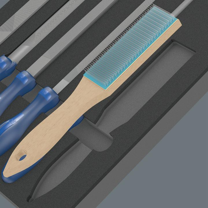 Actual product image Wera 9783 Foam insert Pferd file set 1 (405 mm)
