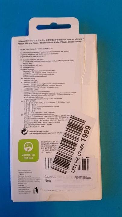 Produktbild Samsung Silicone Cover (Samsung Galaxy S22+, Samsung Galaxy S22 Ultra, Samsung Galaxy S21 FE 5G)