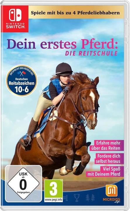 Produktbild Microids Dein erstes Pferd - Die Reitschule (Switch, DE)
