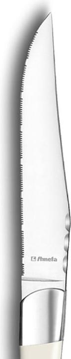 Immagine prodotto Lou laguiole Set di coltelli da bistecca 6 pezzi bianco 2520 Royal Steak (6 Pezzo/i, Coltello)