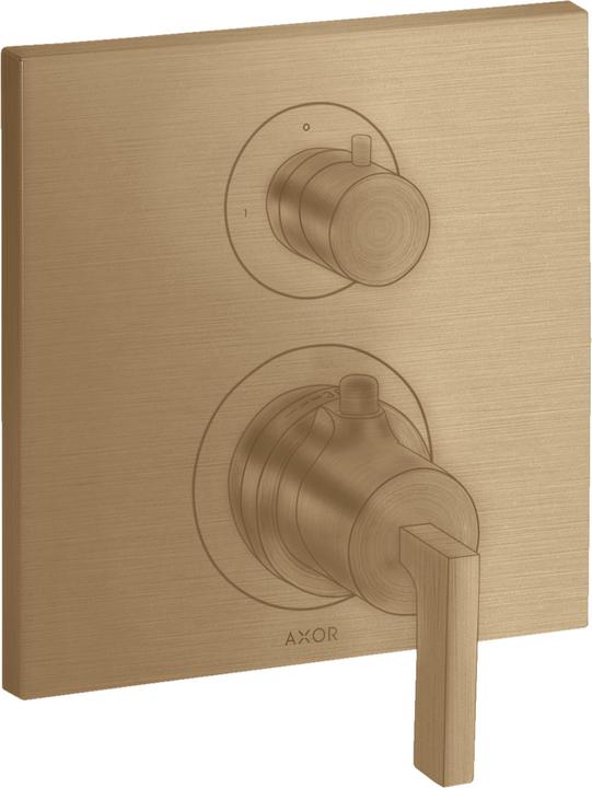 Produktbild Axor Citterio Thermostat Unterputz mit Ab-/Umstellventil, Hebelgriffe, 2 Verbraucher