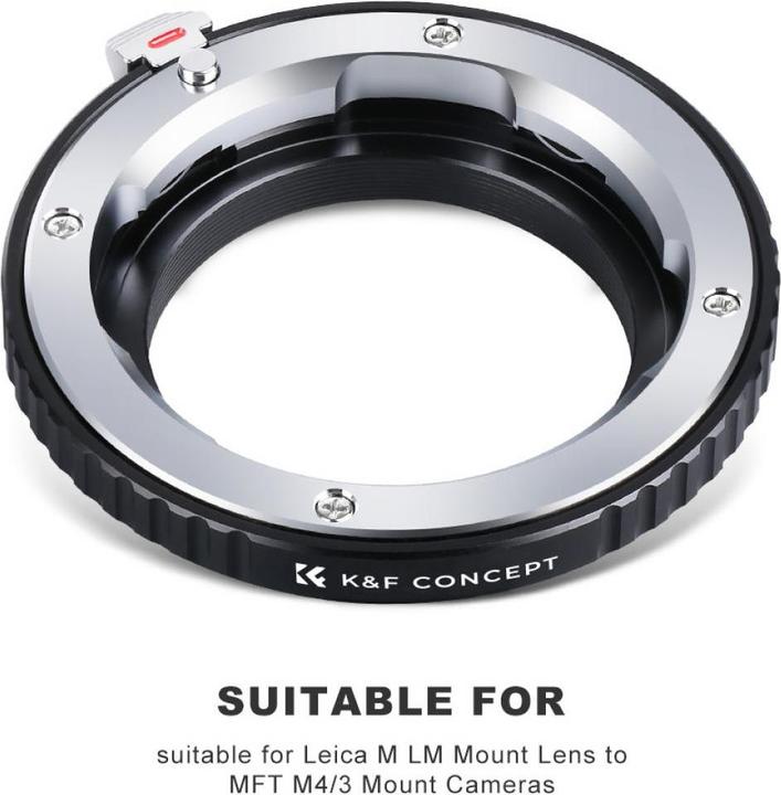 Produktbild K&F Concept High Precision Lens Adapter Mount, LM-M4/3