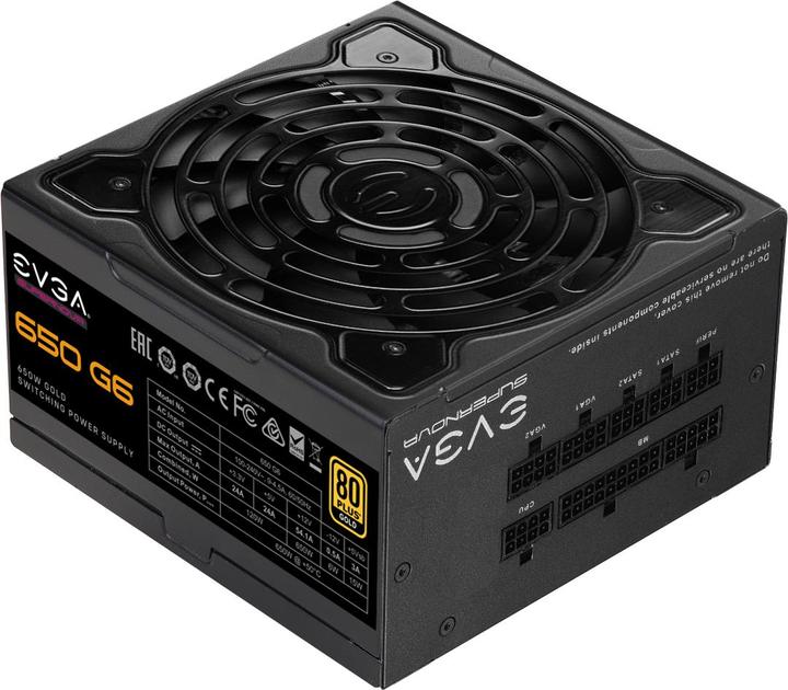 Produktbild EVGA Alimentation ATX SuperNova G6 - 650W (Noir) (650 W)