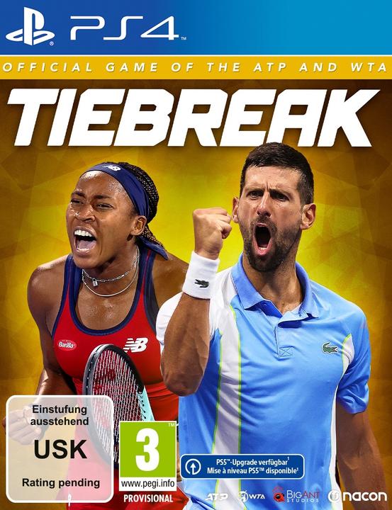 Actual product image Nacon Gaming TIEBREAK: Official Game of the ATP and WTA (PS4, DE)