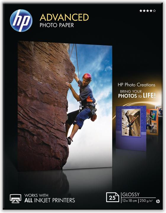 Produktbild HP Q8696a (250 g/m², 13 x 18 cm, 25 x)