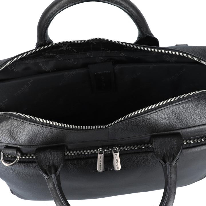 Actual product image Plevier Vintage Bill Aktentasche Leder 40 cm Laptopfach (17.32", Fujitsu)