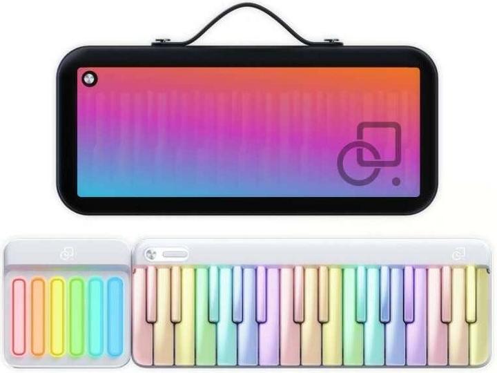 Produktbild Popu Music PopuPiano 1 Smart Portable Piano - leuchtendes PopuPiano mit PopuBag (29 Tasten)