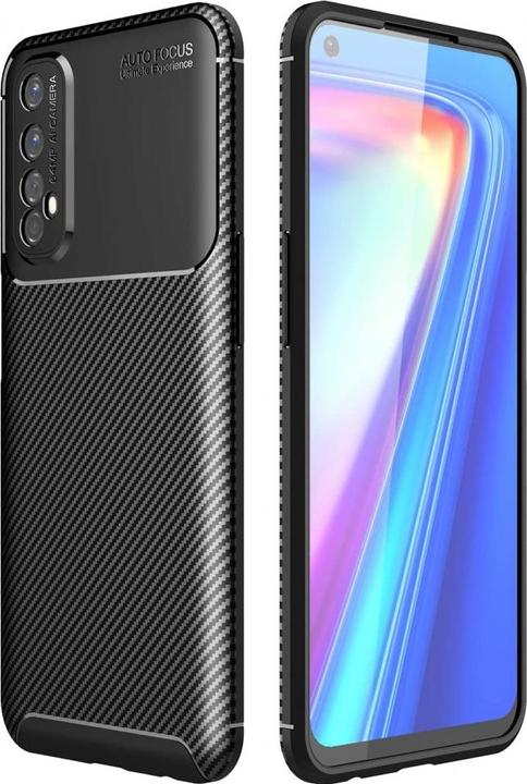 Immagine prodotto Screenguard Custodia Realme 7 Cover Carbon Design TPU (Realme 7)