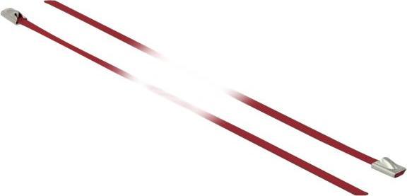 Actual product image Delock Stainless steel cable tie 400x4,6 10pcs. (Metal cable ties, 400 mm, 10 pcs.)