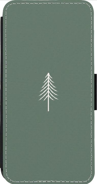Actual product image PhoneLook Cover Wallet black Christmas 22 minimalist tree (Apple iPhone 14 Pro Max)