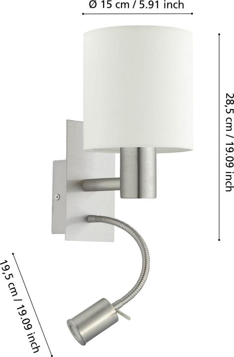 Actual product image EGLO Pasteri (380 lm, E27)