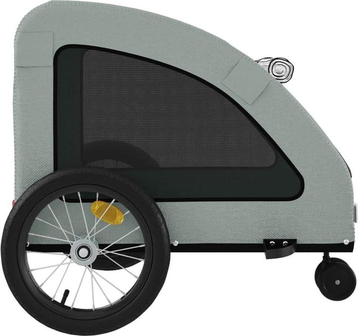 Produktbild VidaXL Fahrradanhänger Hunde Oxford-Gewebe und Eisen