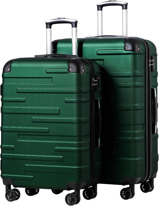 Actual product image Coolife 2-teiliges Hartschalen-Koffer-Set (93 l)
