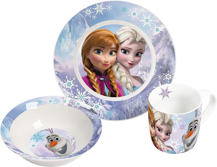 Produktbild Disney Frühstücksset - Die Eiskönigin: Olaf, Elsa und Anna