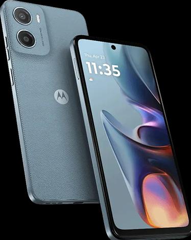 Immagine prodotto Motorola Smartfon Moto E15 2/64GB Misty Blue (64 GB, Azzurro Nebbioso, 6.67", Doppia SIM, 32 Mpx, 4G)