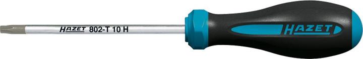 HAZET HEXAnamic screwdriver 802-T30H ∙ Tamper-resistant TORX profile ∙ T30H (Torx (TX))