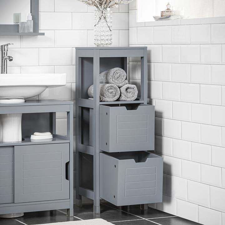 Actual product image SoBuy Bathroom cabinet (30 x 90 x 30 cm)