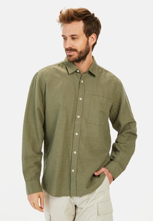 Produktbild Camel Active Langarm-Leinenhemd mit Soft-Wash-Veredelung (3XL)