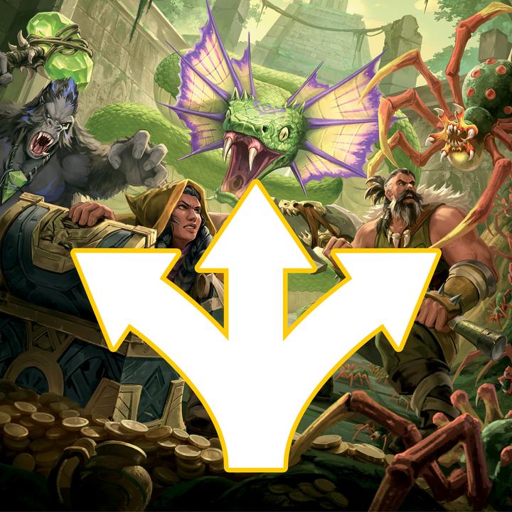 Productafbeelding Hasbro HeroQuest bordspel uitbreiding Jungles of Delthrak avonturenpakket *Engelse versie* (Engels)