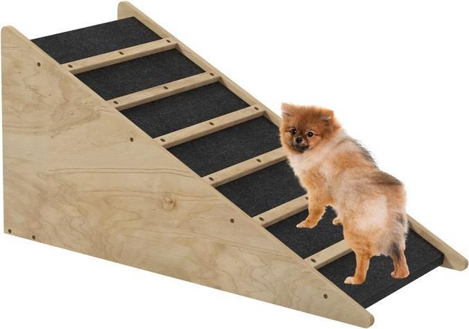 Produktbild Swisshandel24 Hunderampe Haustierrampe, Kofferraumrampe, Rutschfestes Hundeeinstiegshilfe für mittelgrosse Hunde b (Hund)