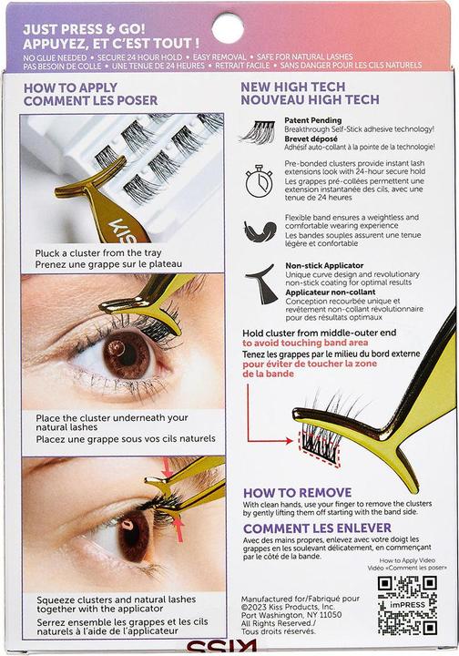 Image du produit KISS ImPress (Cils artificiels)