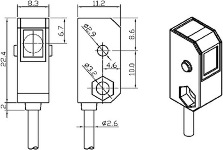 Immagine prodotto DFRobot Barriera a luce infrarossa 1,5m 9-24V