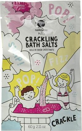 Nailmatic Kids Bath Salt - Pink, Crackling (Badeperlen)