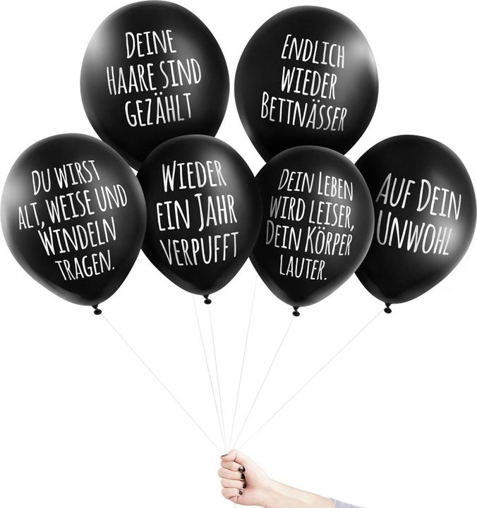 Immagine prodotto Pechkeks Palloncini anti-festa (6 x)