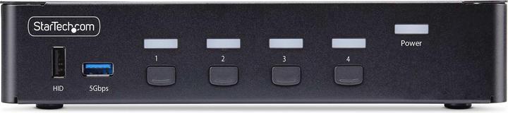 Image du produit StarTech com Switch KVM DisplayPort 4 Ports - 8K 60H/4K 144Hz, Écran Unique, DisplayPort 1.4, 2 Port
