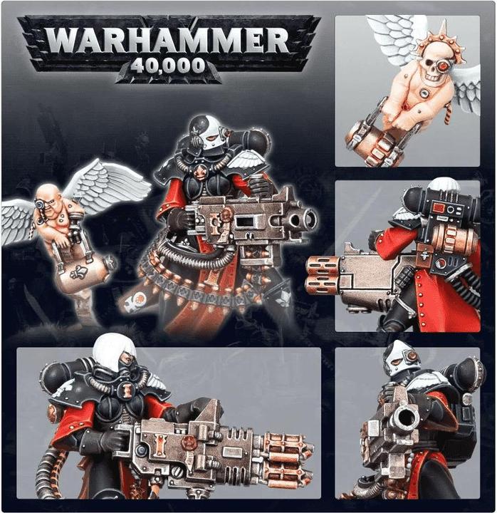 Image du produit Games Workshop Warhammer 40k - Escadron de Retributeurs Adepta Sororitas (Matières plastiques)