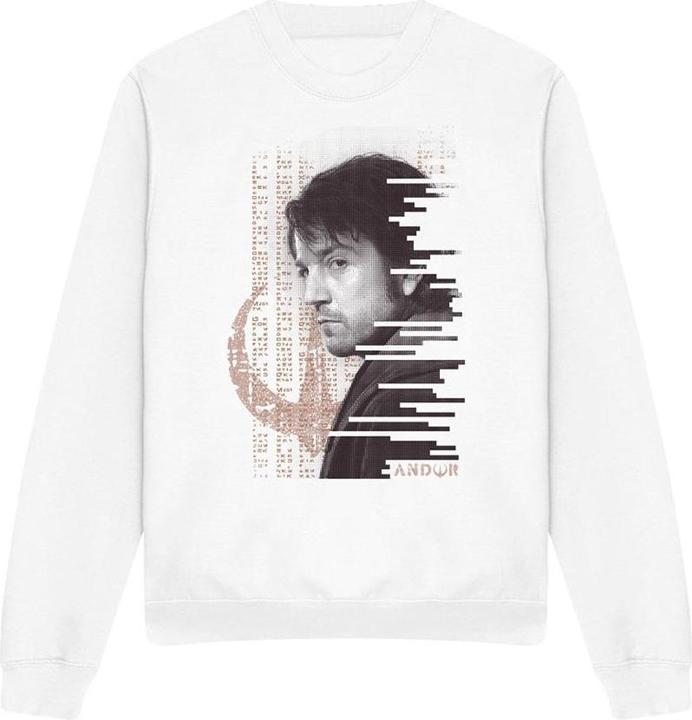Actual product image Star Wars Unisex Adult Redacted Andor Sweatshirt (M)
