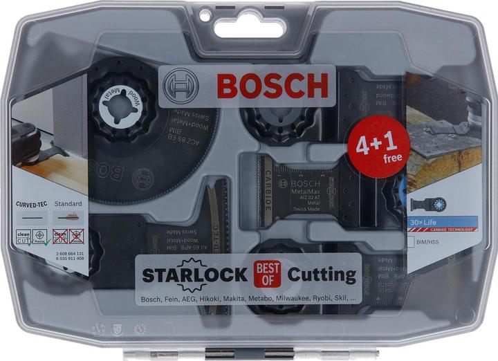 Actual product image Bosch Professional Zubehör Saw blade set for multifunction machine