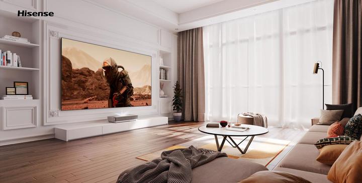 Actual product image Hisense 120L5HA (4K, 2700 lm, 0.25:1)