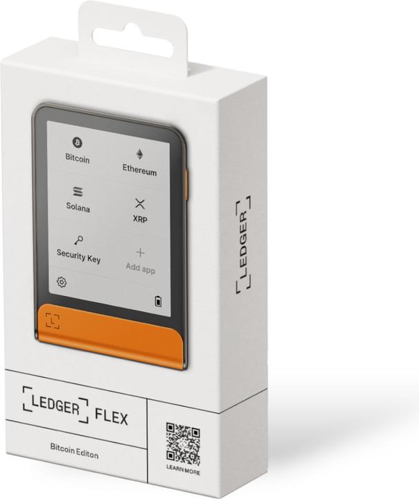 Produktbild Ledger Flex (Weitere, Ripple, Bitcoin, Litecoin, Cardano, TRON, Bitcoin Cash, Ethereum Classic, Dogecoin)
