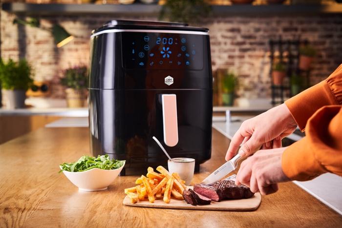 Immagine prodotto OBH Nordica FW2018S0 Friggitrice Singola 6,5 L Stand-alone Friggitrice ad aria calda Nero