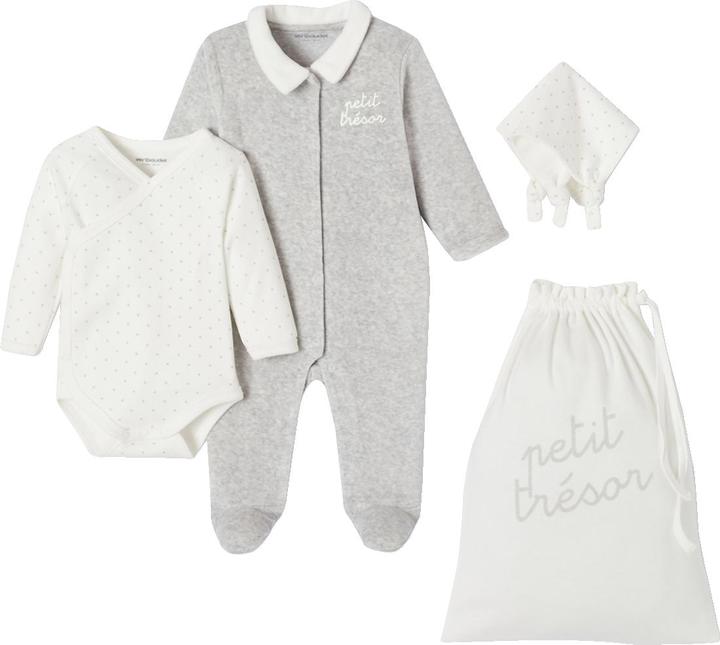 Produktbild Vertbaudet Bio-Kollektion: 6-teiliges Geschenk-Set für Neugeborene mit Recycling-Polyester (68)