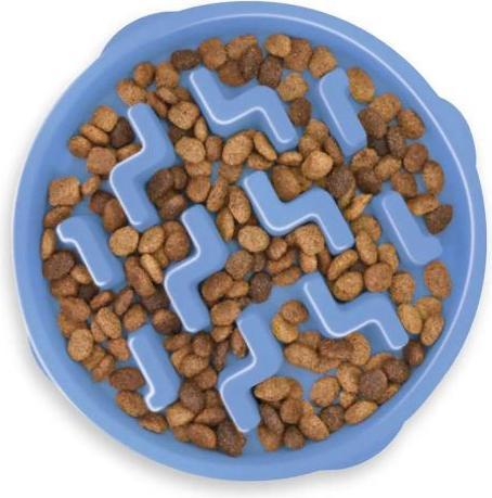 Actual product image Outward Hound Slow bowl Fun Feeder Notch for dogs Mini