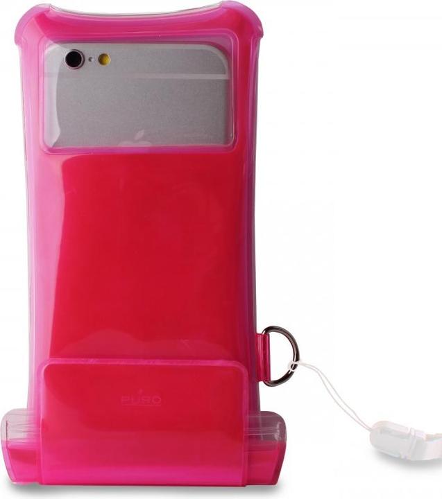 Produktbild Puro SLIM WATER Handytasche 12,9 cm (5,1') Pocket case Pink (Samsung Galaxy A6, Apple iPhone 6)