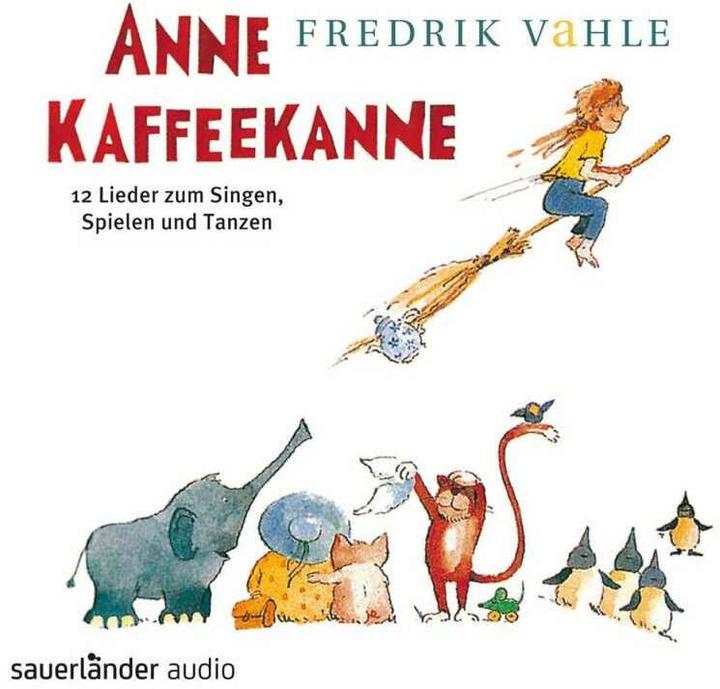 Produktbild Anne Kaffeekanne: 12 Lieder zum Singen, Spielen und Tanzen (Fredrik Vahle, Deutsch)