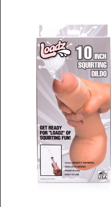Actual product image XR Brands Dual Density Squirting Dildo