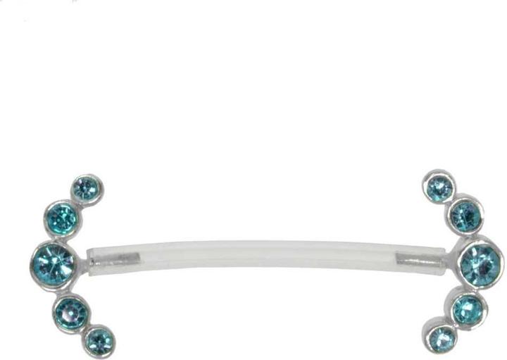Aqua, Silber, Transparent
