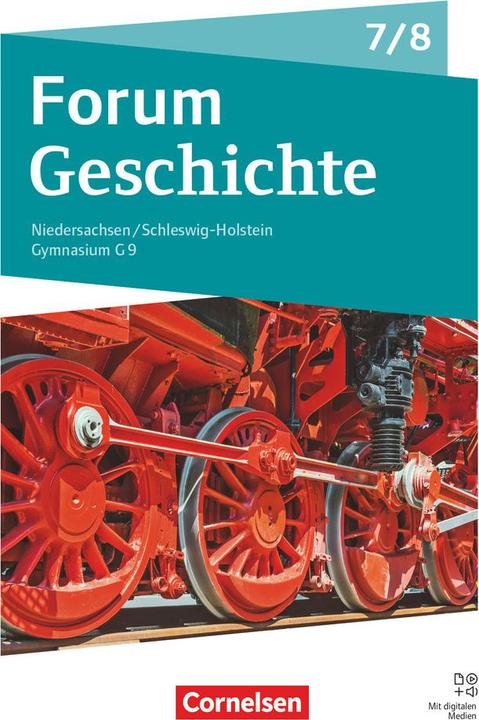 Actual product image Forum Geschichte - Neue Ausgabe, Gymnasium Niedersachsen / Schleswig-Holstein - Ausgabe 2024, 7./8. (German, Mareileua, Jenkel, Mathis/Rassiller, René/Jama, 2025)
