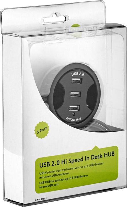 Immagine prodotto Goobay HUB integrato (USB-A, 3 Porti)