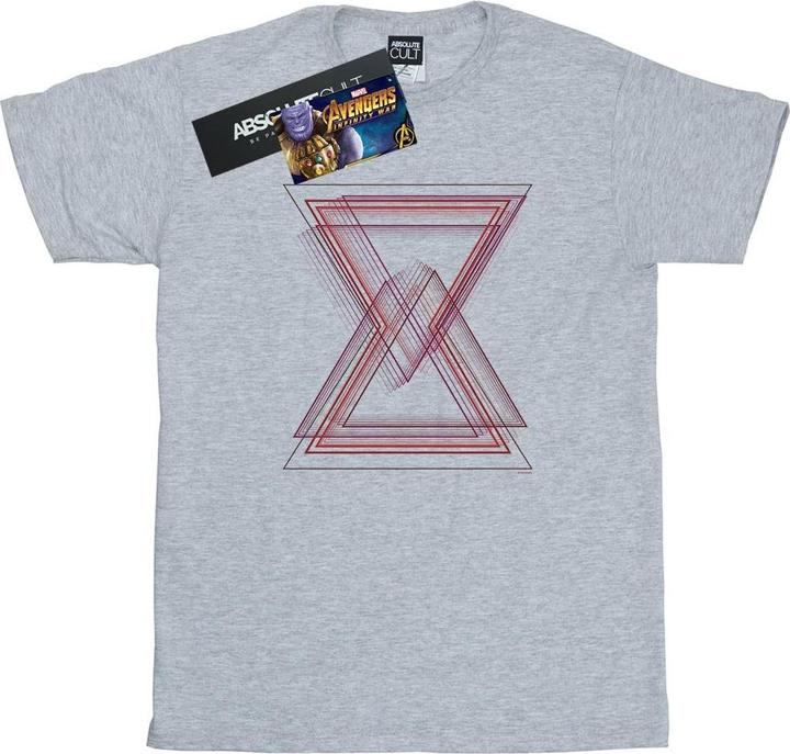 Produktbild Avengers Infinity War Black Widow Lines TShirt Mädchen (152, 158)