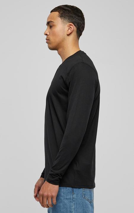 Image du produit Urban Classics Basic Henley L/S Tee (L)