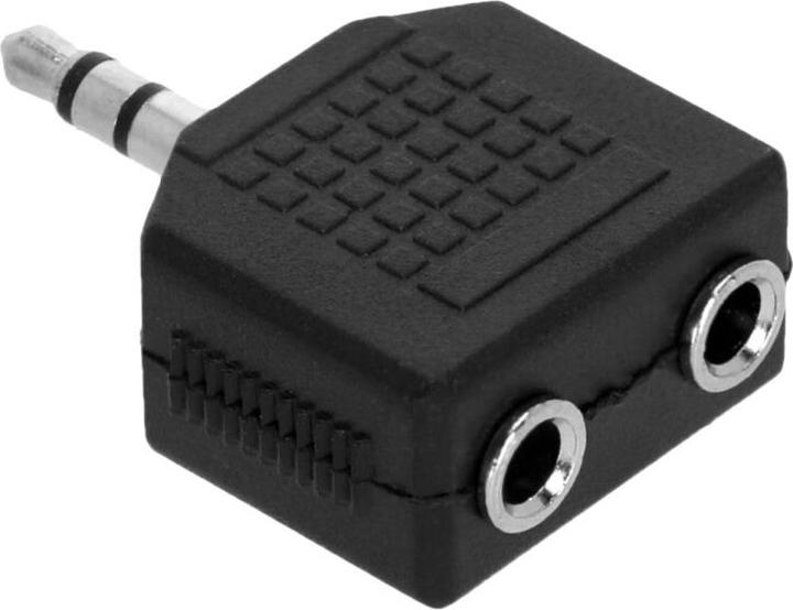 Image du produit Adam Hall 4 STAR AY MF3 MM3 - Adaptateur en Y 2 x jack 3,5 mm TRS femelle vers jack 3,5 mm TRS femelle