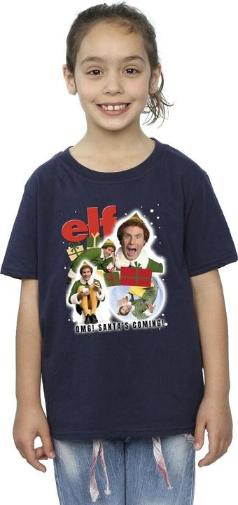 Immagine prodotto Elf Buddy Collage Maglietta Ragazze (128)