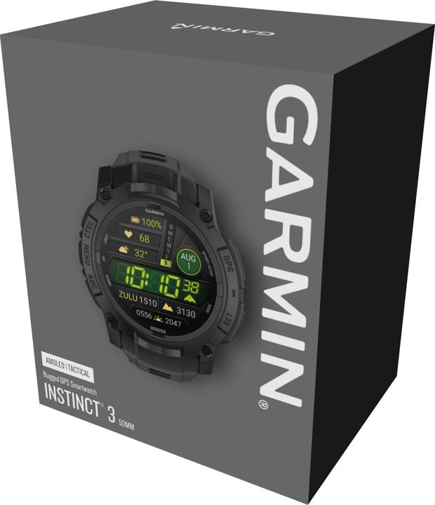 Actual product image Garmin Instinct 3 Amoled Tactical Edition (50 mm)